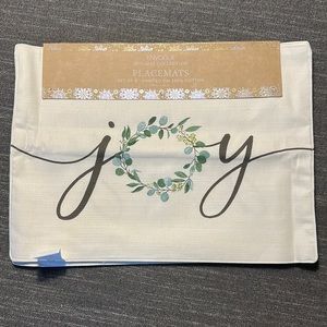 Holiday JOY placemats